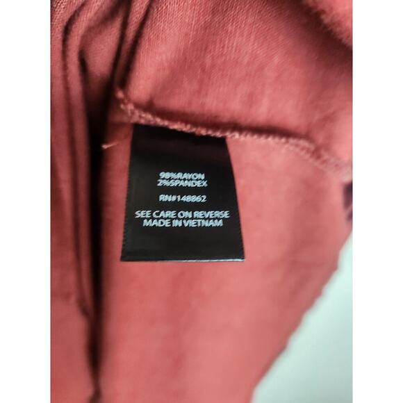 Torrid Brown Lenny 3/4 Sleeve Midi Belted Dress Size 1/1X 14/16 NWT Boho stretch - Picture 6 of 12